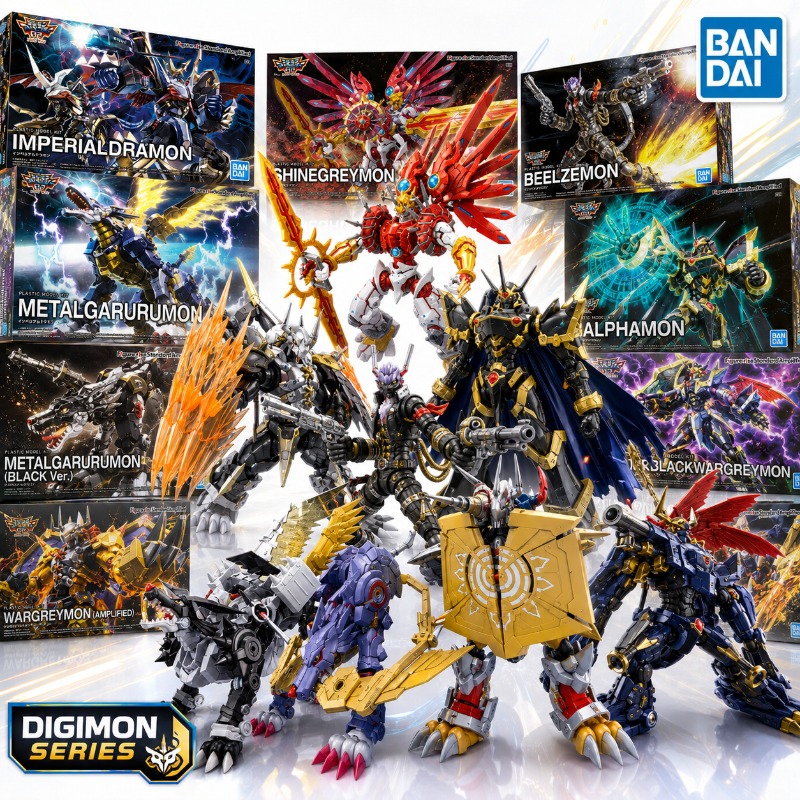 Model Kit Medabots - Bandai Originele Digimon Figure-rise Standard Amplified