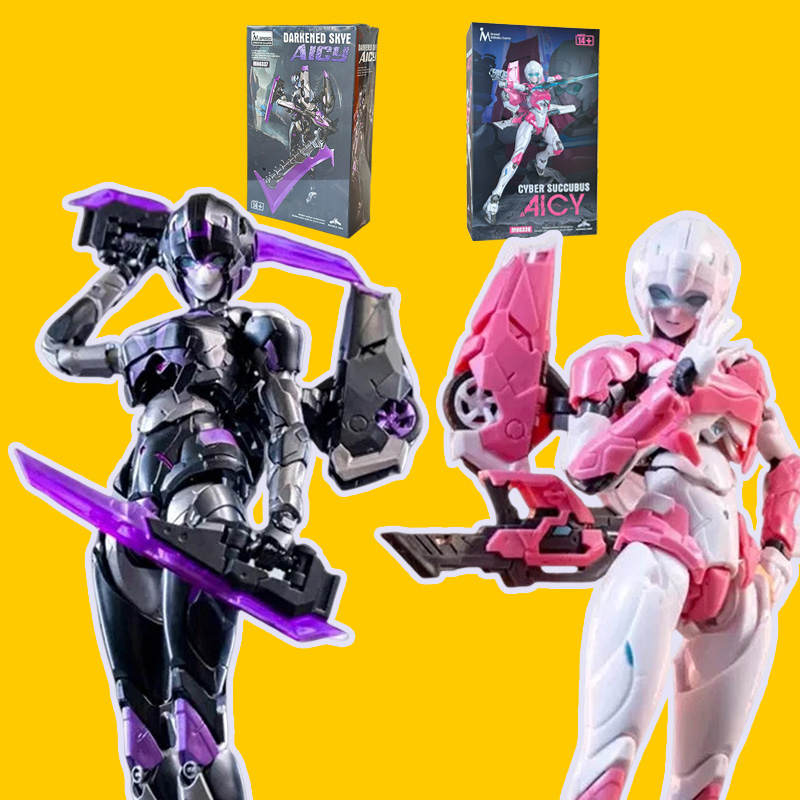 Model Kit Mecha Girl - Op voorraad M66336 Roze M66337 Donker