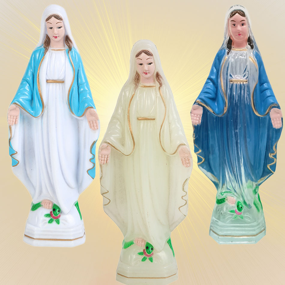 Model Kit Medabots - Kleine Katholieke Mary Standbeeld Madonna Handgemaakte