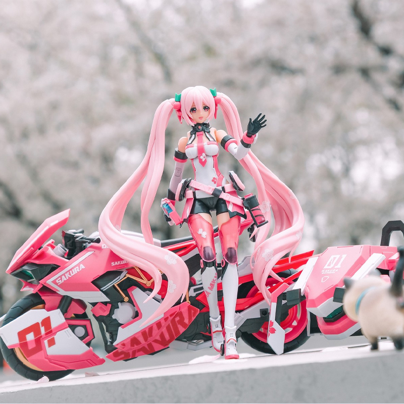 Model Kit Sonic - Echte Soskill Hatsune Miku Sakura Mirai: