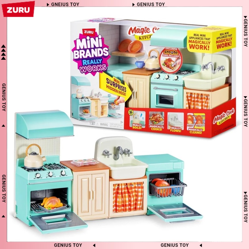 Model Kit Brand - Zuru Mini Brands Magic Cook Keukenset