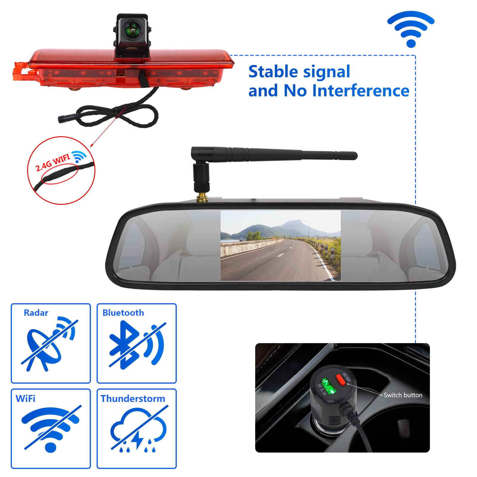 Draadloze achteruitrijcamera v - Model Kit Volkswagen recensie en prijs