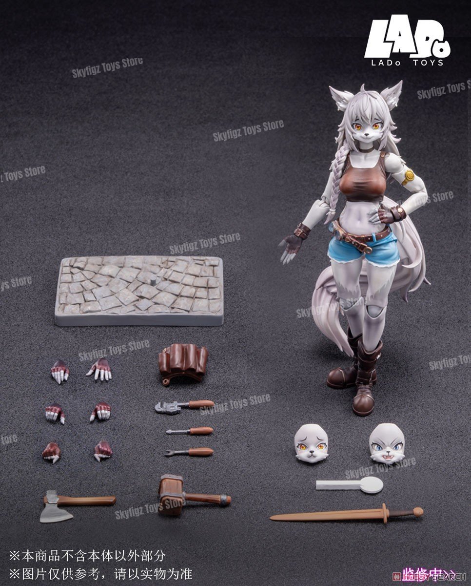 In Voorraad LADoTOYS Adventure - Model Kit Mecha Girl recensie en prijs