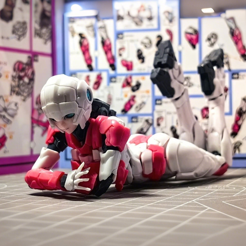 Op voorraad M66336 Roze M66337 - Model Kit Mecha Girl recensie en prijs