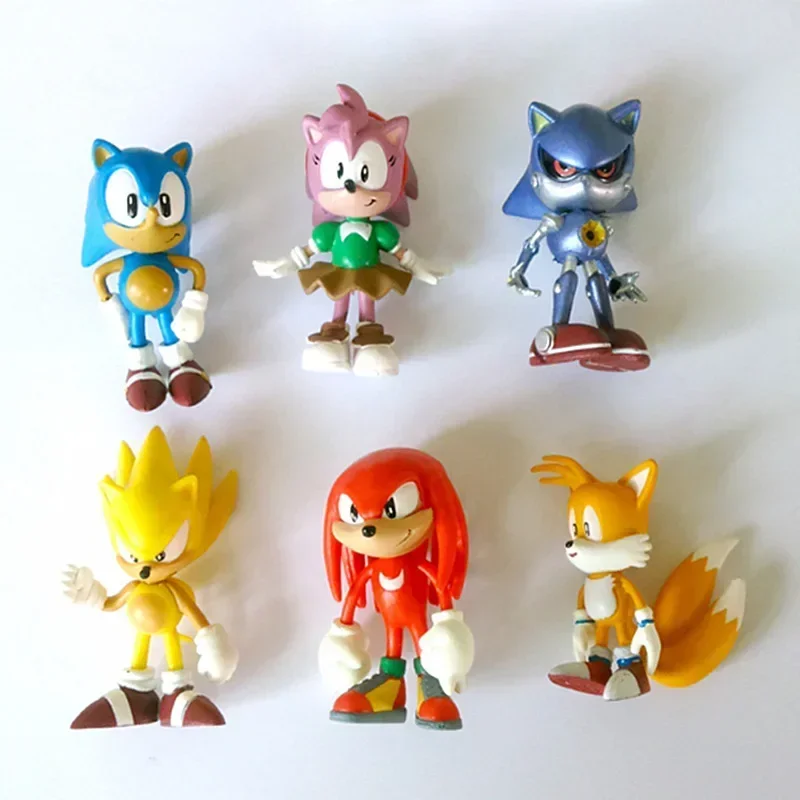 Set Mini Leuke 6 stks Sonic PV - Model Kit Sonic recensie en prijs