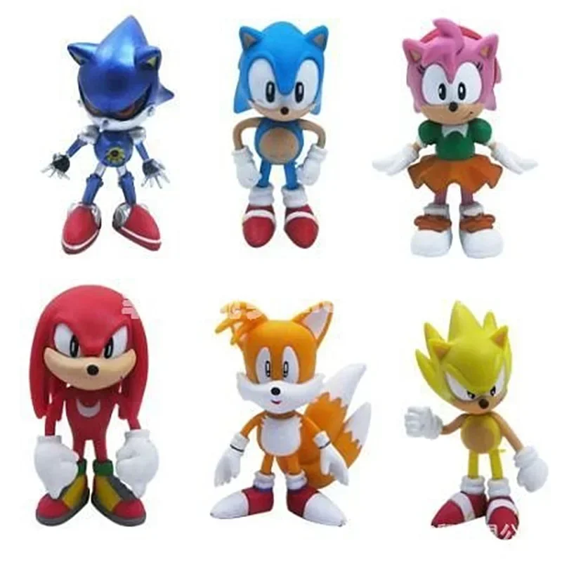 Set Mini Leuke 6 stks Sonic PV - Model Kit Sonic recensie en prijs