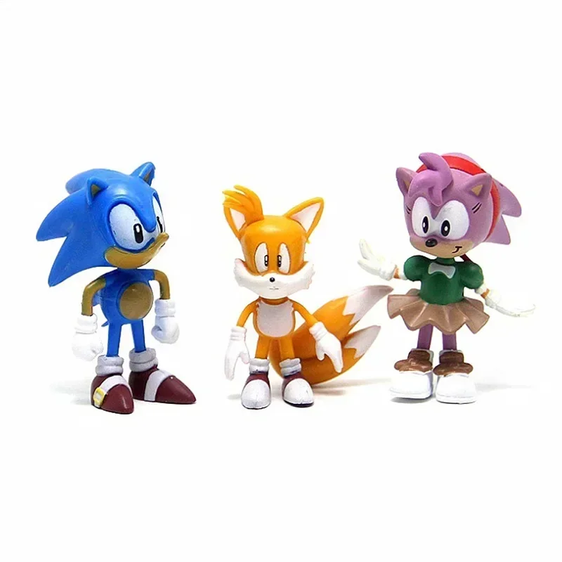 Set Mini Leuke 6 stks Sonic PV - Model Kit Sonic recensie en prijs