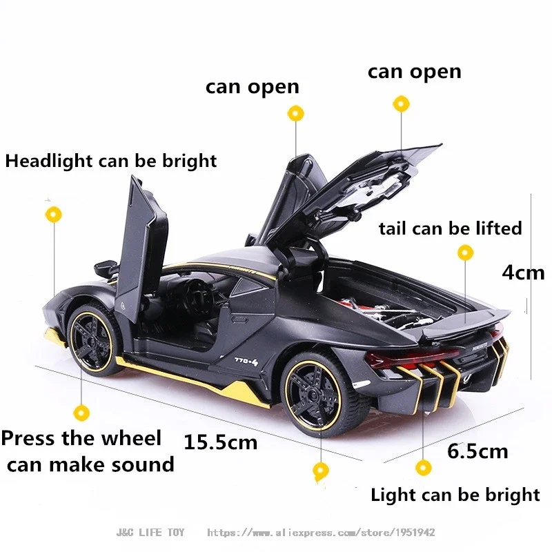 1:32 LP770 750 Legering Sportw - Model Kit Lamborghini recensie en prijs