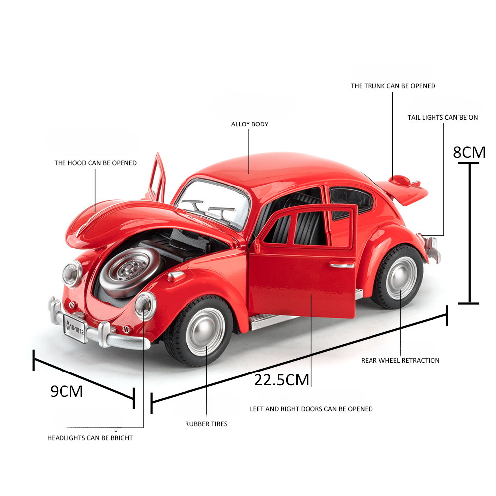 1:18 1955 Volkswagen Kever Kla - Model Kit Volkswagen recensie en prijs