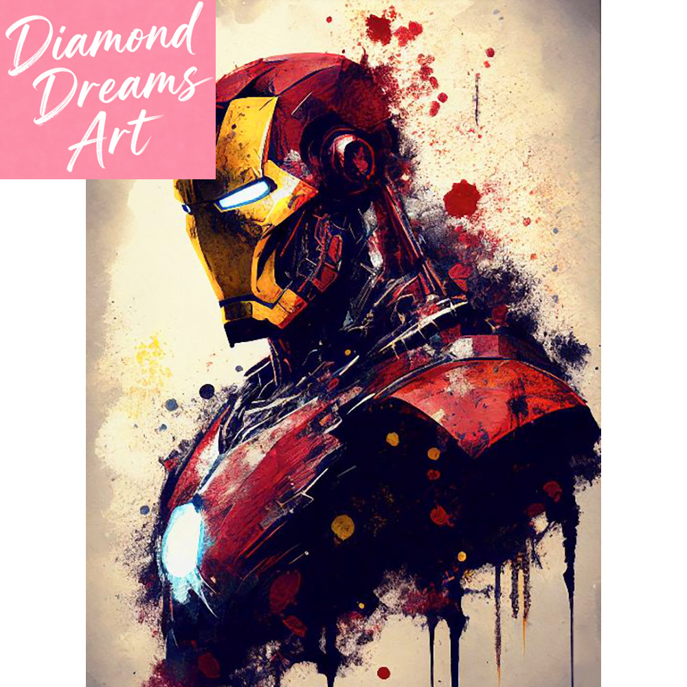 Marvel DIY Diamond Painting Se - Model Kit Iron Man recensie en prijs