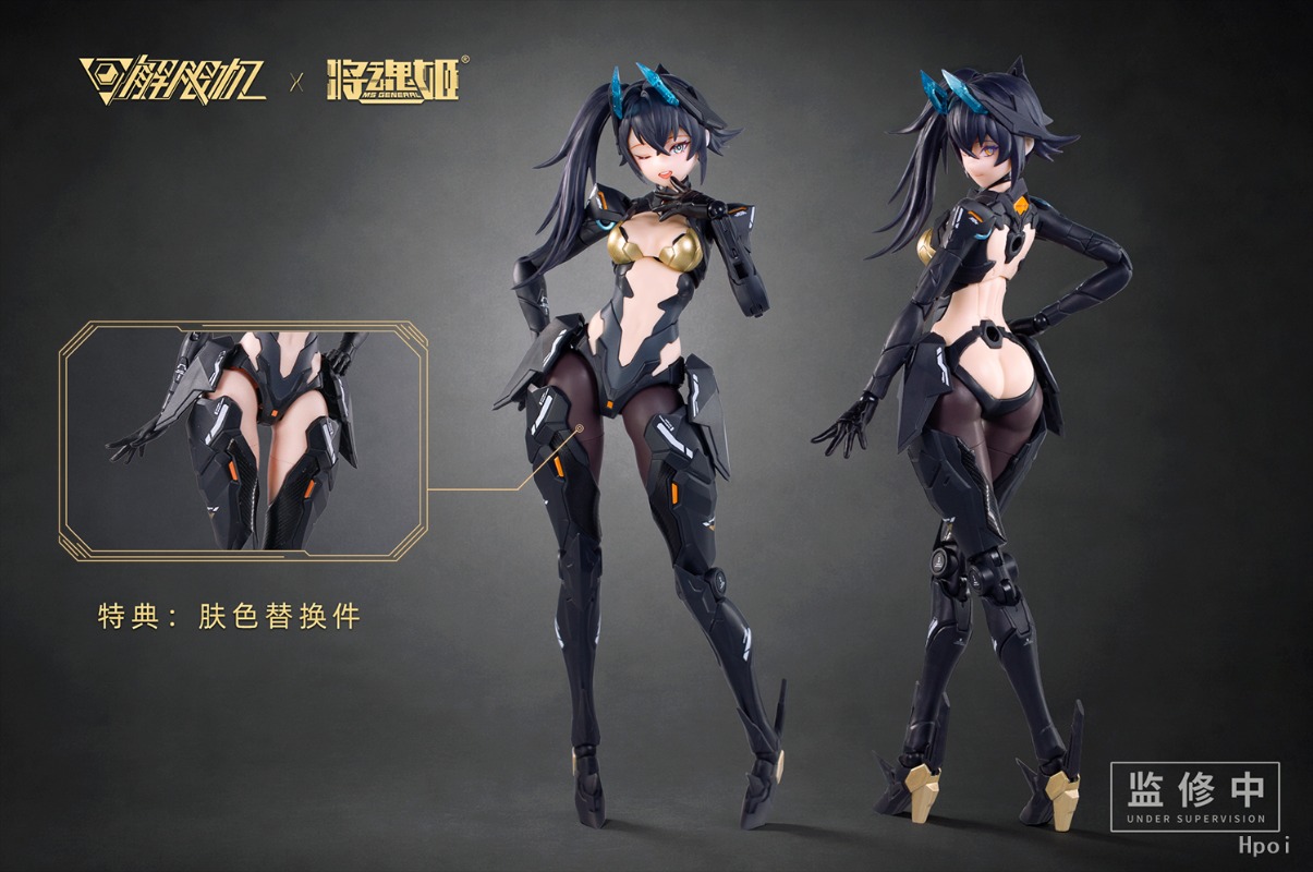 JHJ 1/10 UBP-A04S Panther Acti - Model Kit Mecha Girl recensie en prijs