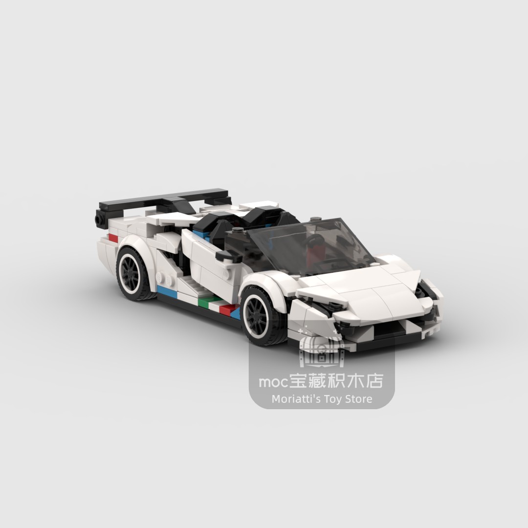 MOC Lambo Aventador SVJ 368pcs - Model Kit Lamborghini recensie en prijs