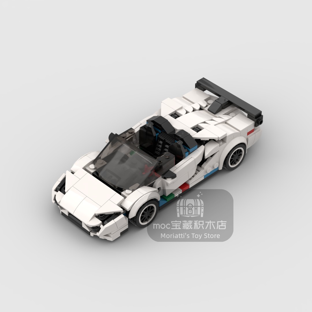 MOC Lambo Aventador SVJ 368pcs - Model Kit Lamborghini recensie en prijs